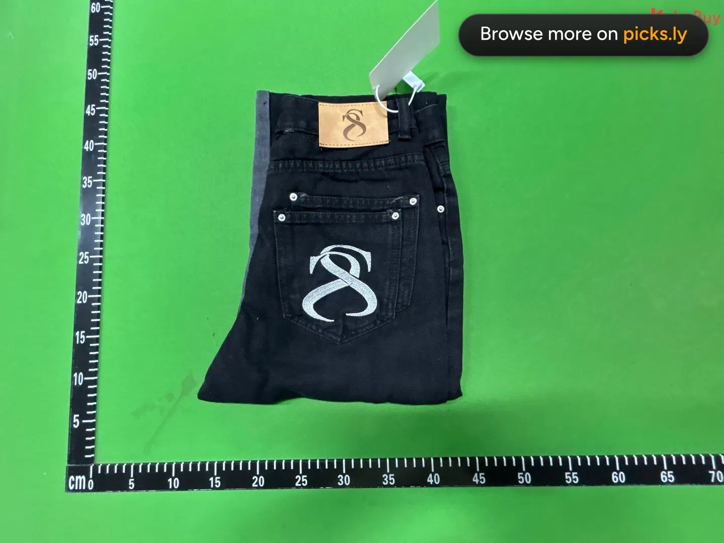 Cross border American retro washed distressed denim jeans for men and women, hip-hop casual street style loose and micro flared pants QC photo 2