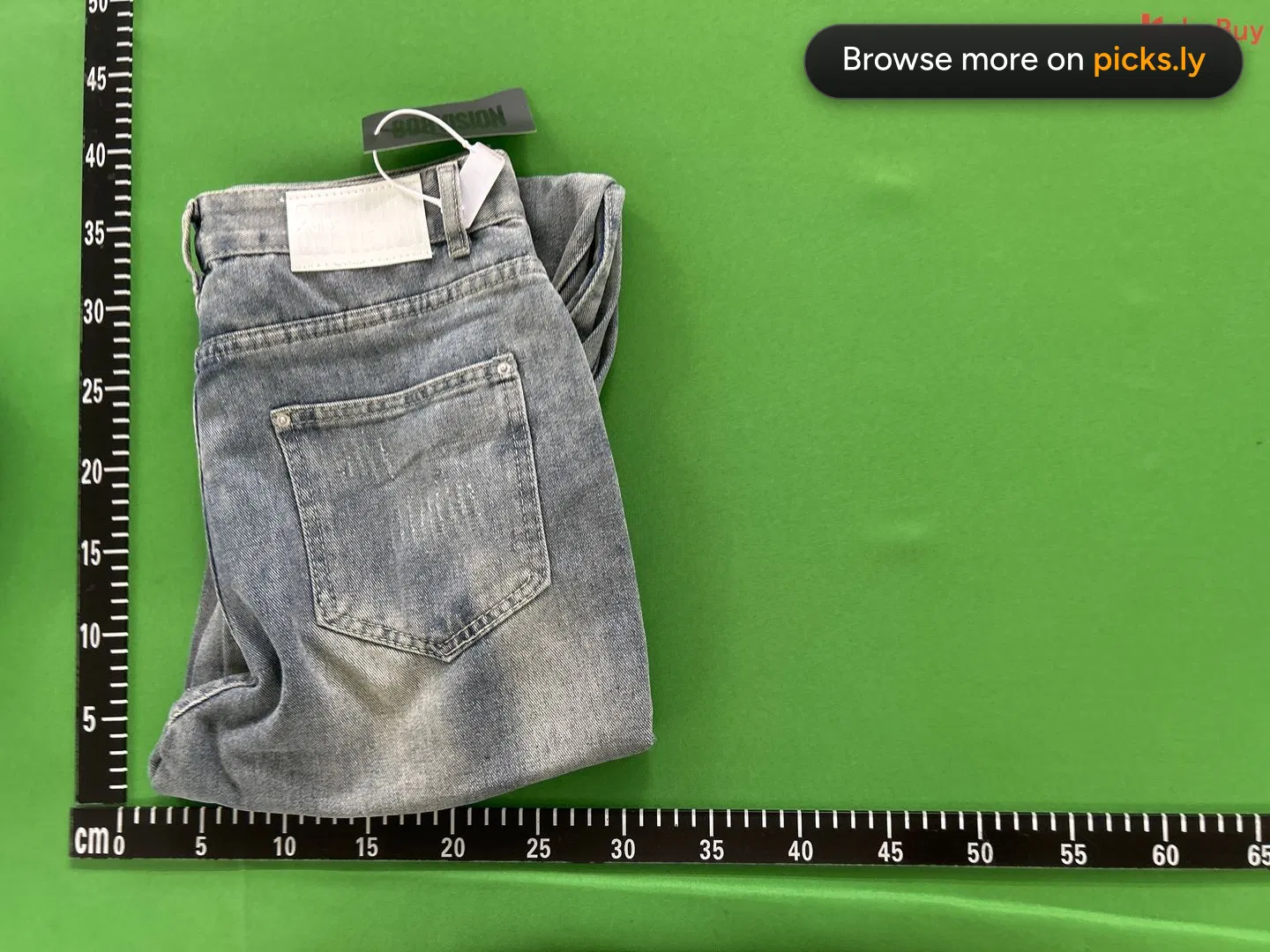 Cross border American retro washed distressed denim jeans for men and women, hip-hop casual street style loose and micro flared pants QC photo 5
