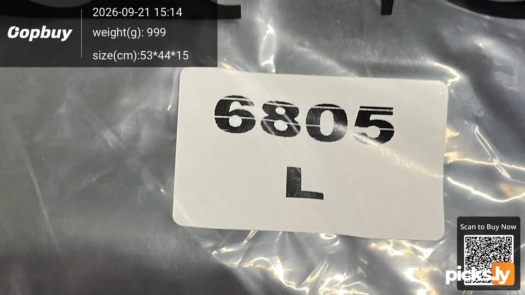 C. P Cross border Company Black Transparent Lens Sleeve Bag Splicing Knitted Hooded Drawstring Clip Cotton Jacket Function QC photo 1