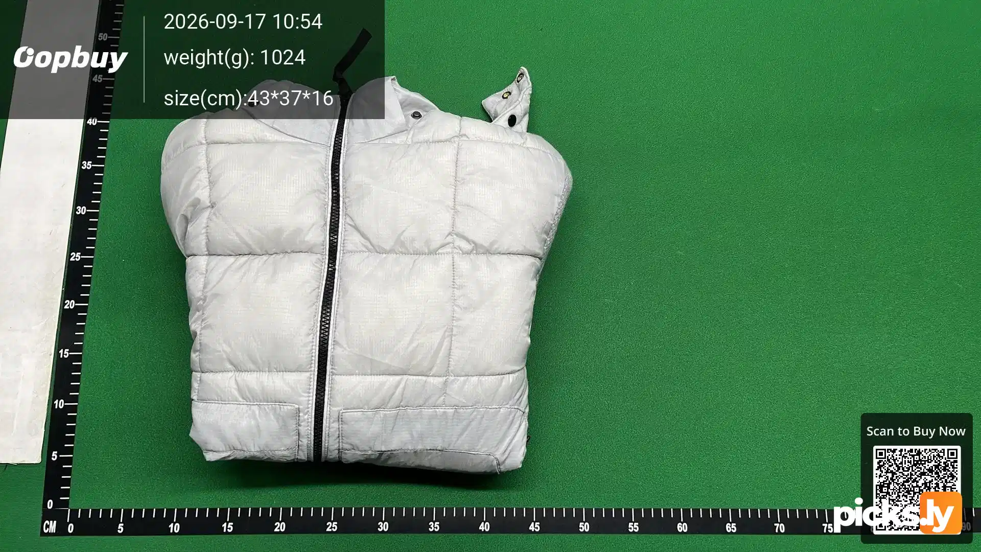 C. P Cross border Company Black Transparent Lens Sleeve Bag Splicing Knitted Hooded Drawstring Clip Cotton Jacket Function QC photo 4
