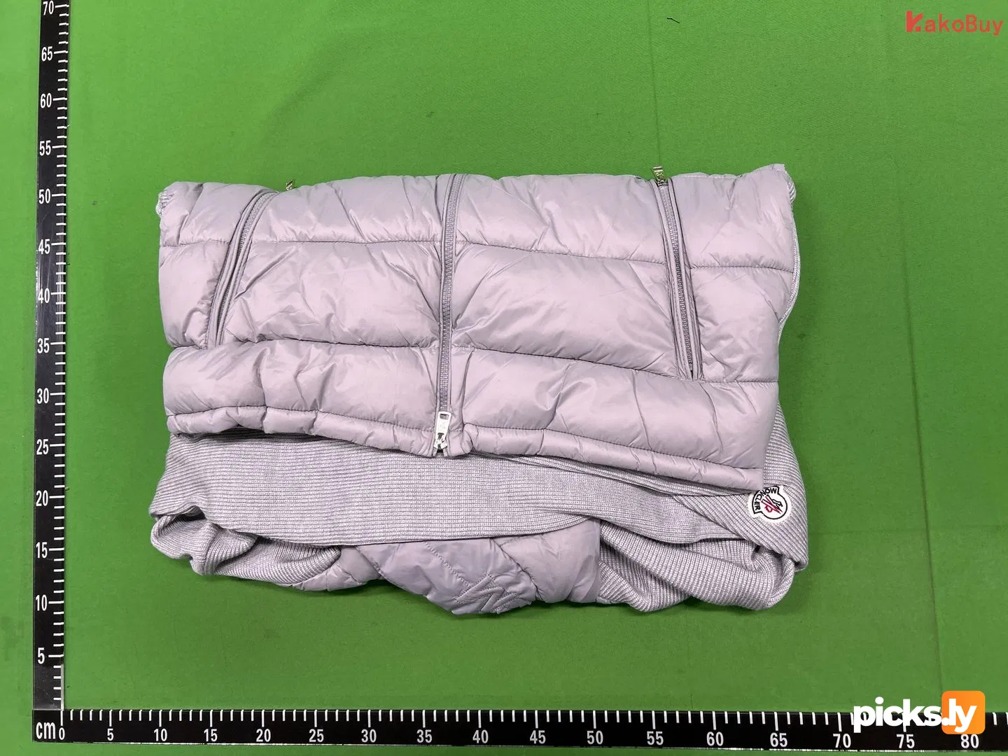 M家跨境Tricot连帽针织拼接轻薄棉服可调节连帽设计日常街头休闲 QC photo 1