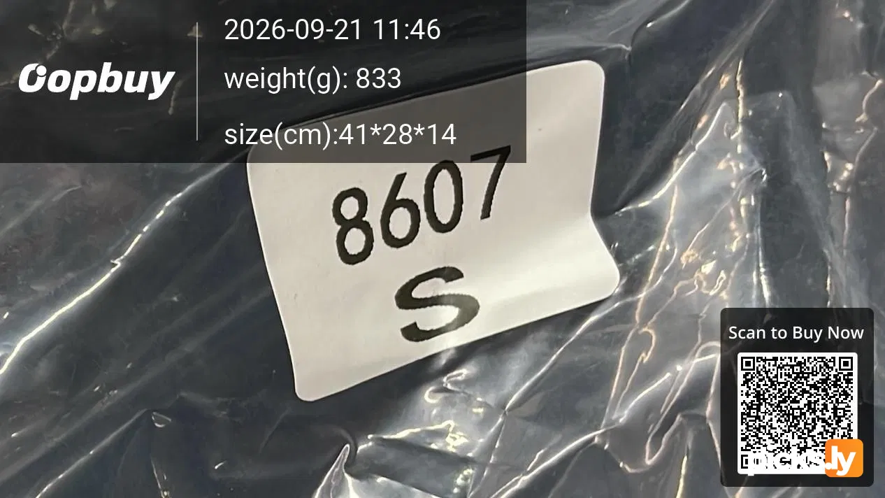 M家跨境Tricot连帽针织拼接轻薄棉服可调节连帽设计日常街头休闲 QC photo 1