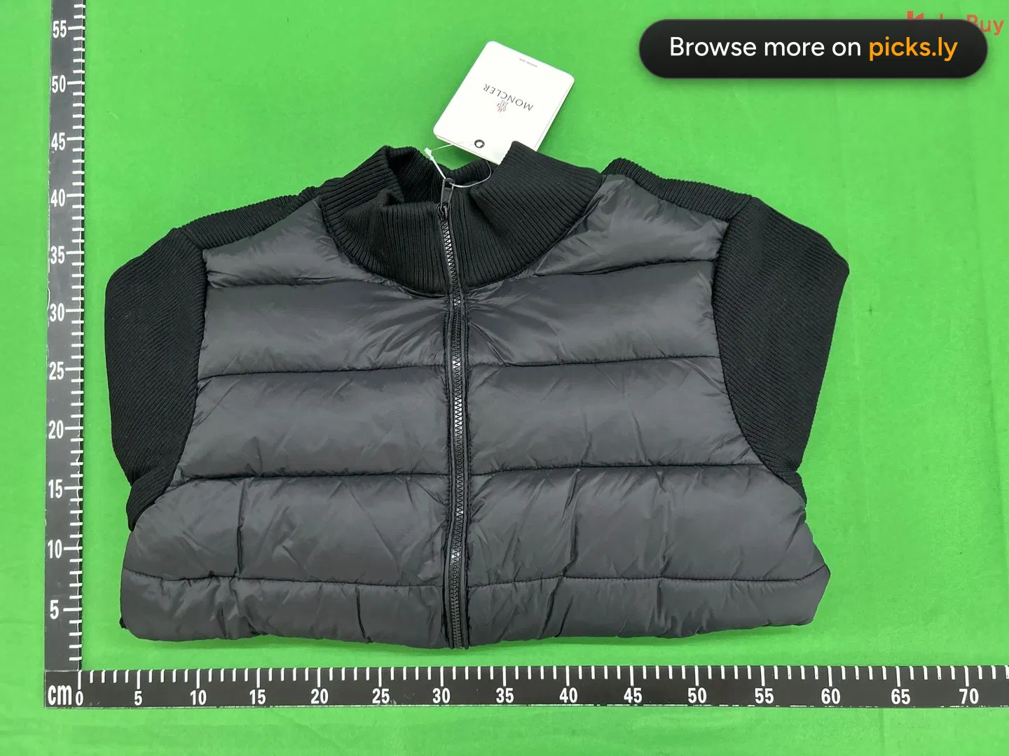 M Foreign Trade Cross border Knitted Sleeve Splicing Lightweight Cotton Clothes cardigan Coat Stand up Collar Coat Jacket Light Luxury Business Leisure QC photo 1