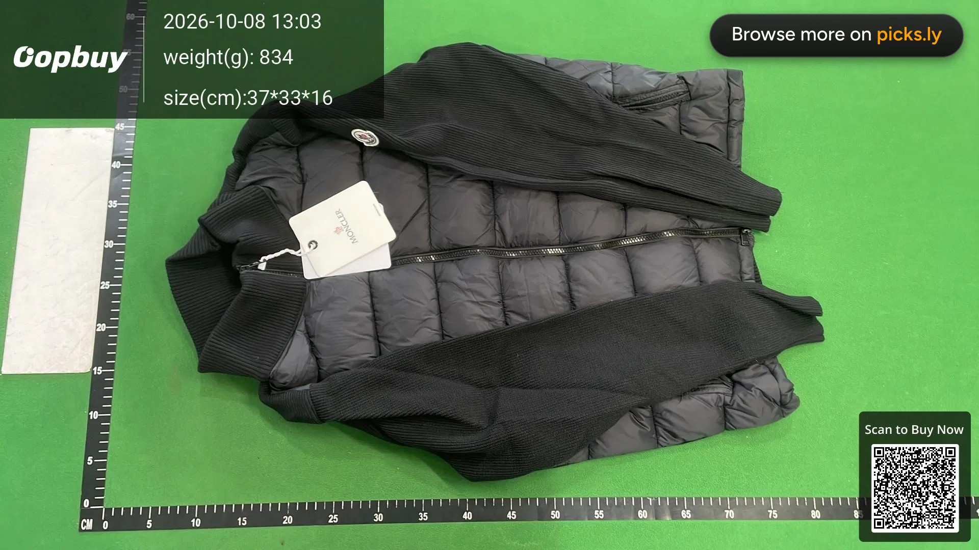 M Foreign Trade Cross border Knitted Sleeve Splicing Lightweight Cotton Clothes cardigan Coat Stand up Collar Coat Jacket Light Luxury Business Leisure QC photo 2