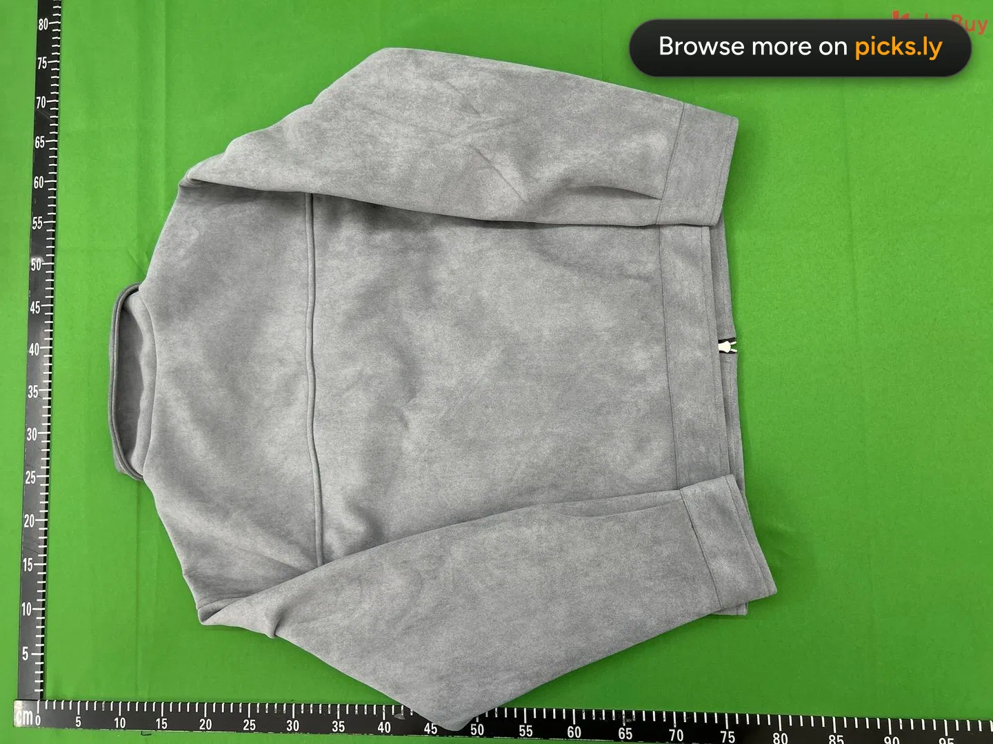 European and American high street ins trendy men's and women's jackets, deer fur velvet thick zipper large pocket jacket jacket jacket jacket jacket jacket QC photo 3
