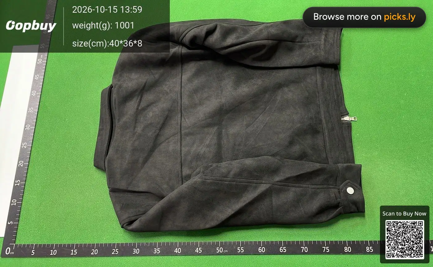 European and American high street ins trendy men's and women's jackets, deer fur velvet thick zipper large pocket jacket jacket jacket jacket jacket jacket QC photo 3