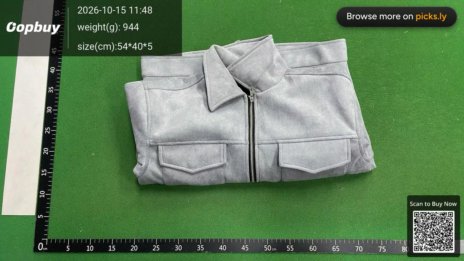 European and American high street ins trendy men's and women's jackets, deer fur velvet thick zipper large pocket jacket jacket jacket jacket jacket jacket QC photo 4