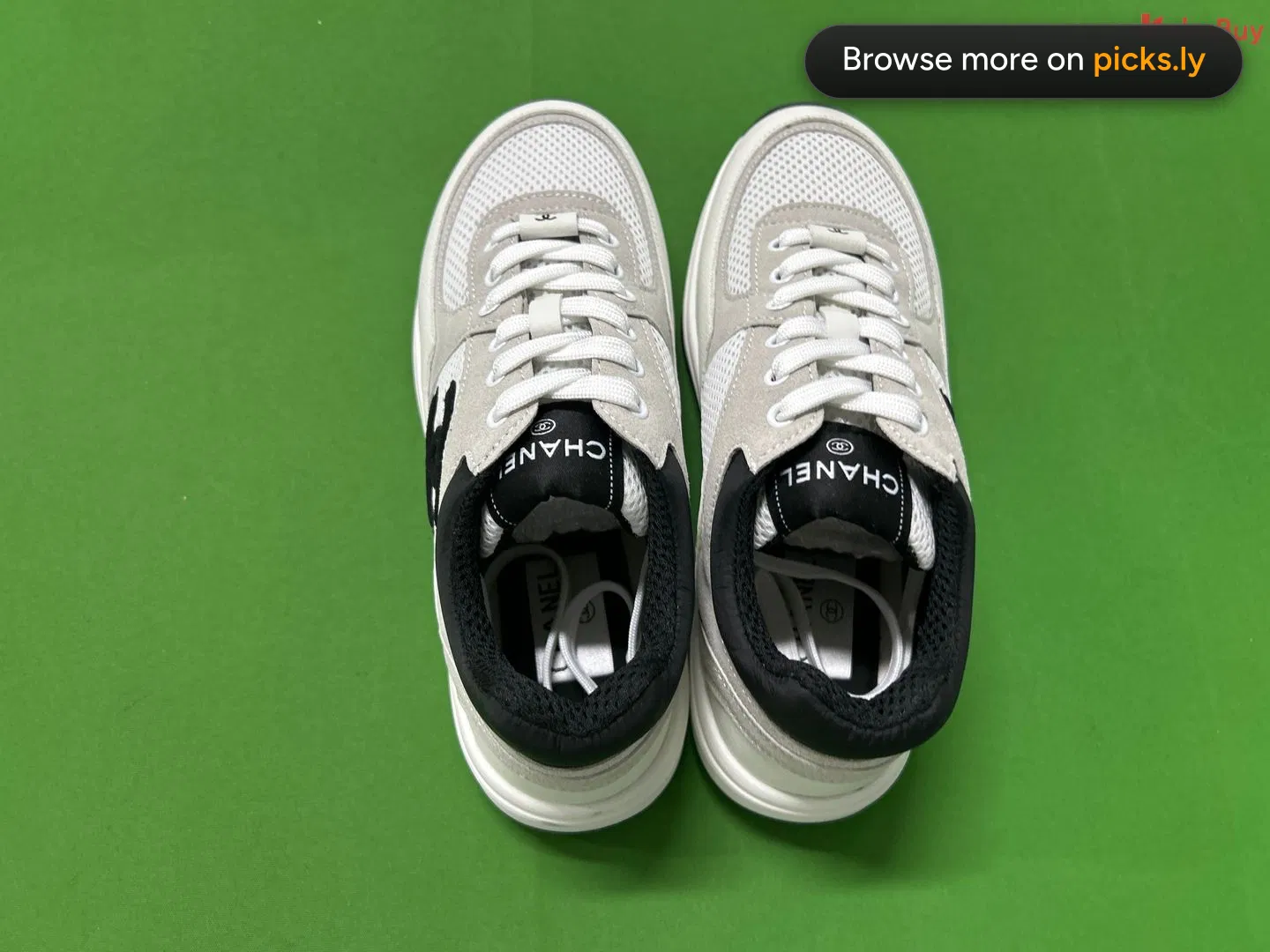 Xiaoxiangfeng Thick soled Sports Shoes for Dad, Women, Leather Soft soled Casual Shoes for Women, 2023 New Running Shoes for Women QC photo 3