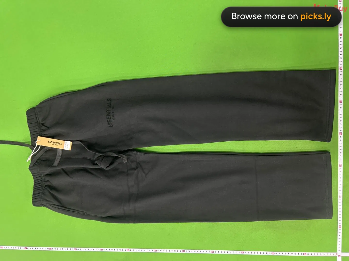 FOG Double Line ESSENTIALSZONE Male and Female Couple Trendy Brand Long Pants High Street Straight Tube Casual Sports Pants QC photo 3