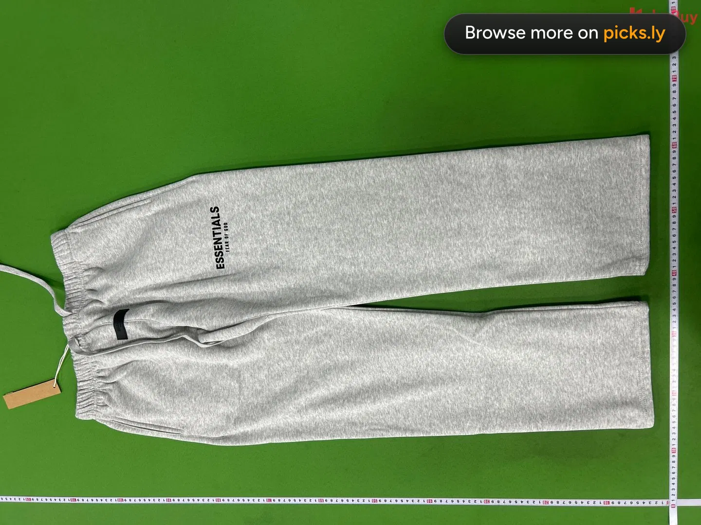 FOG Double Line ESSENTIALSZONE Male and Female Couple Trendy Brand Long Pants High Street Straight Tube Casual Sports Pants QC photo 4