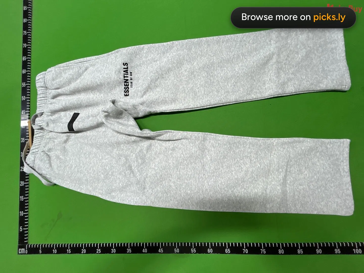 FOG Double Line ESSENTIALSZONE Male and Female Couple Trendy Brand Long Pants High Street Straight Tube Casual Sports Pants QC photo 4