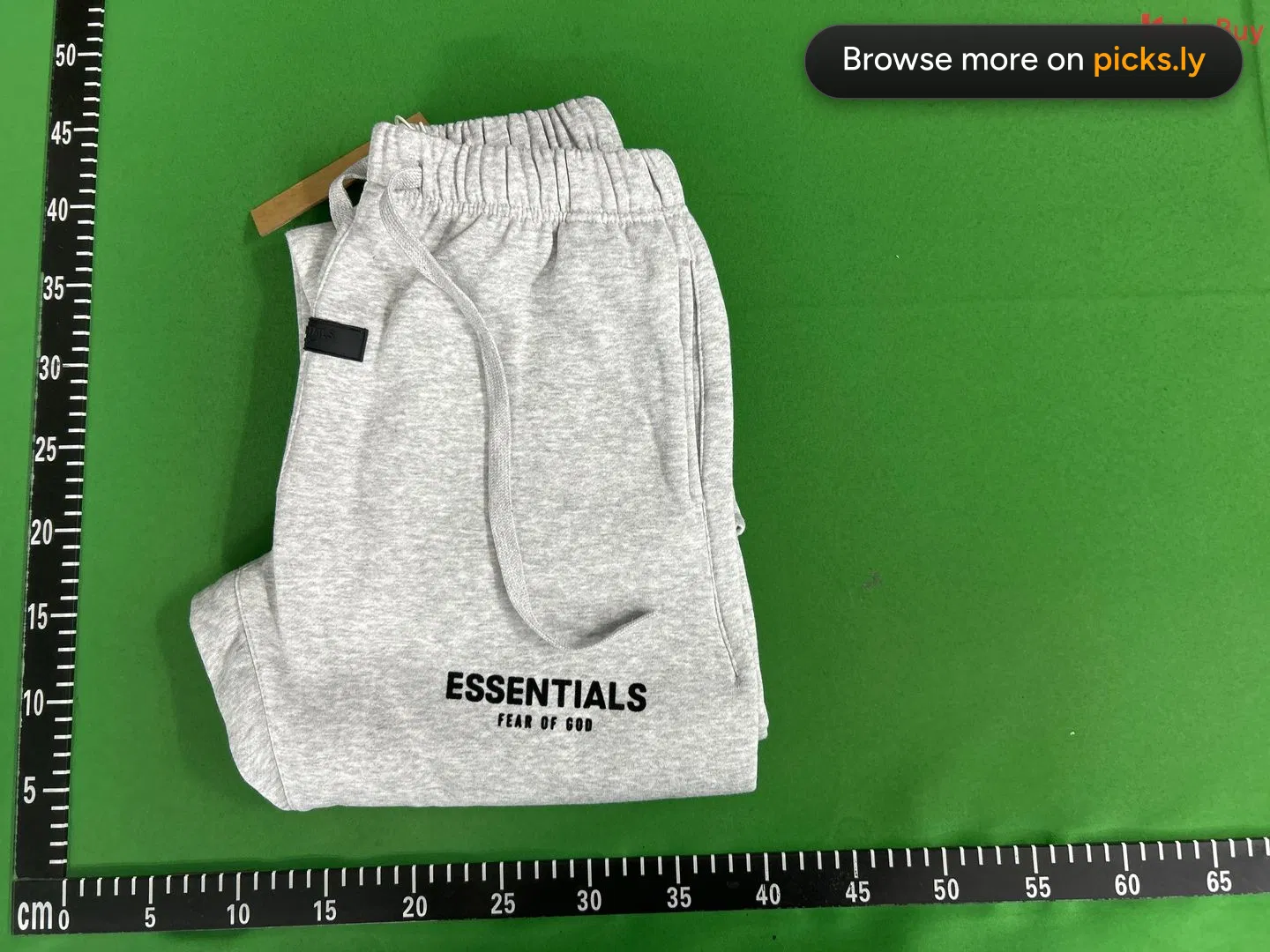 FOG Double Line ESSENTIALSZONE Male and Female Couple Trendy Brand Long Pants High Street Straight Tube Casual Sports Pants QC photo 1