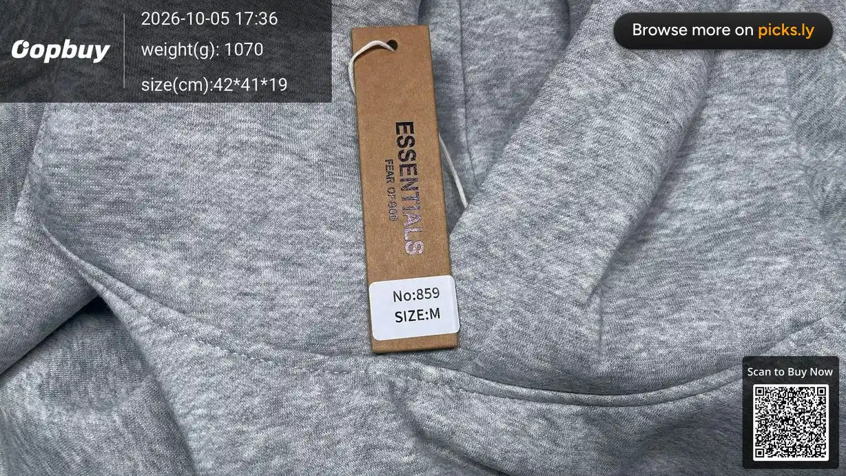 FOG Double Line ESSENTIALSZONE Male and Female Couple Trendy Brand Long Pants High Street Straight Tube Casual Sports Pants QC photo 1