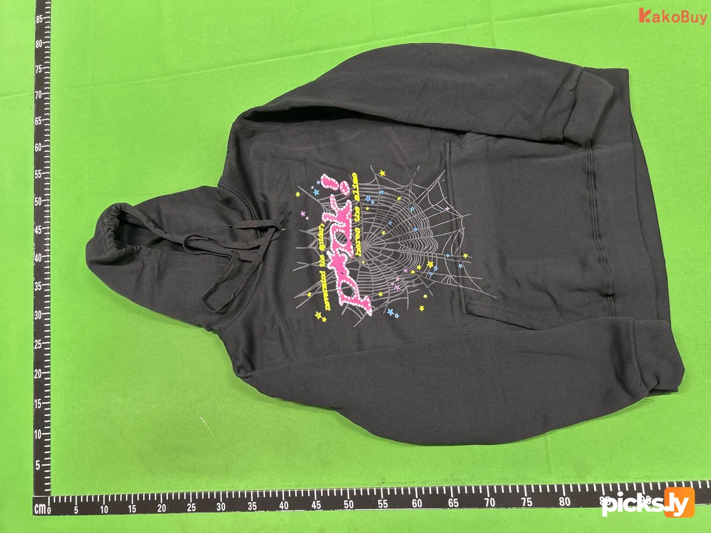Foreign Trade Independent Station European and American Men's and Women's Same Style Hoodie Printed Hoodie Men's and Women's Printed Spider Sp5der Hoodies QC photo 2