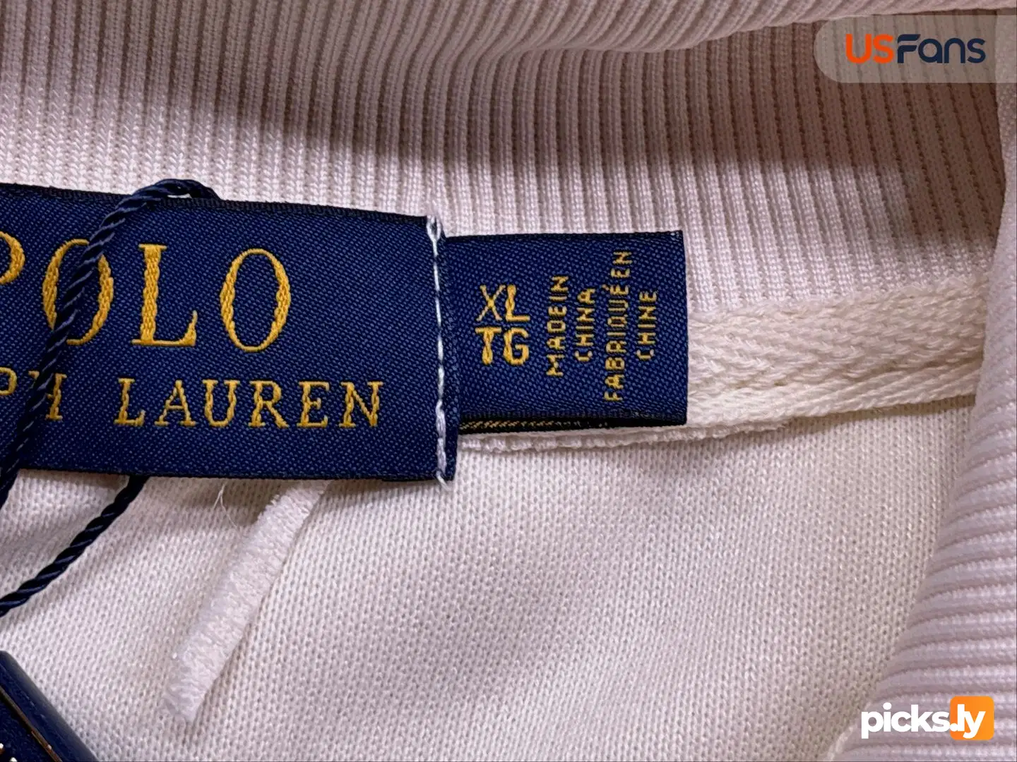 Ralph Lauren jacket, ponytail logo, half zipper pullover, stand up collar, long sleeved sweatshirt, cross-border jacket, men's style, autumn thick version QC photo 1
