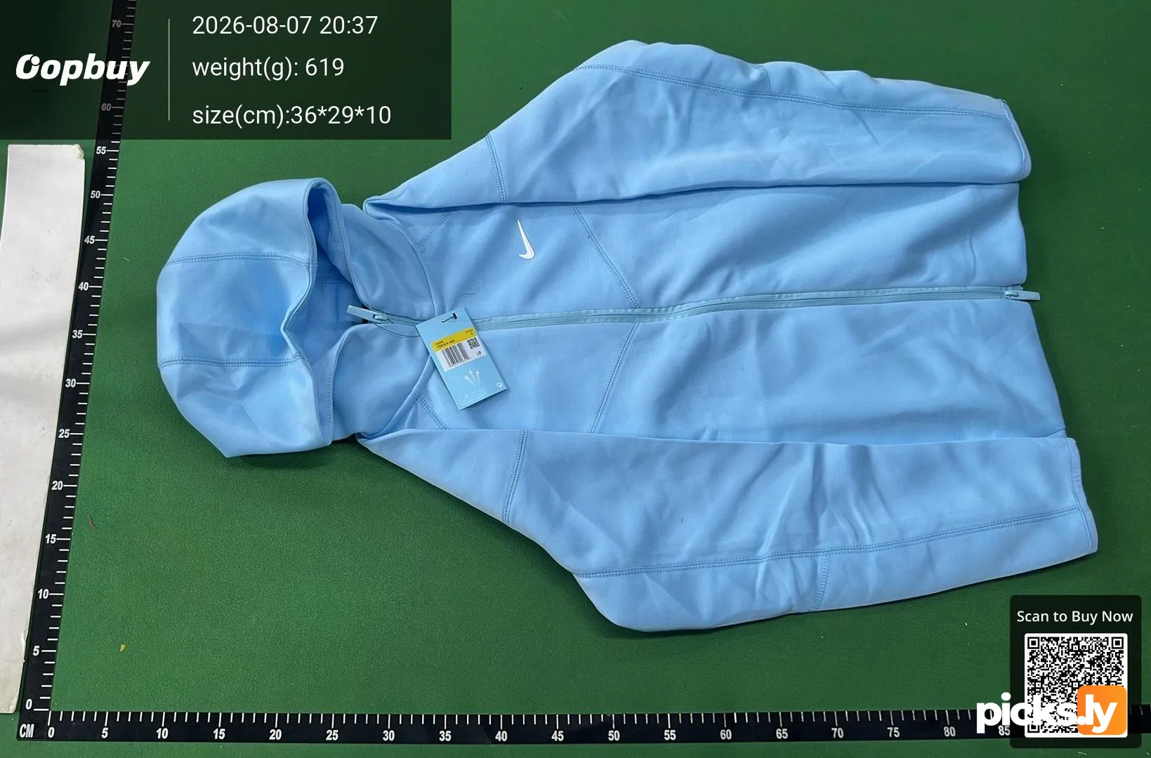 NIKE x NOCTA 联名款 亚版 连帽开衫卫衣 Tech Fleece 品牌Logo印花运动拉链连帽运动休闲外套 QC photo 2