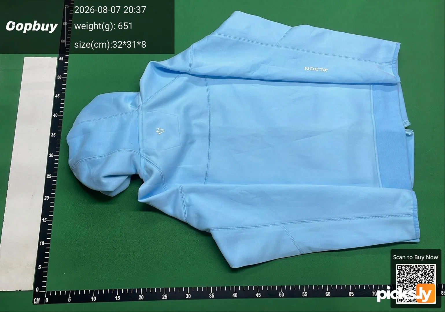 NIKE x NOCTA 联名款 亚版 连帽开衫卫衣 Tech Fleece 品牌Logo印花运动拉链连帽运动休闲外套 QC photo 3