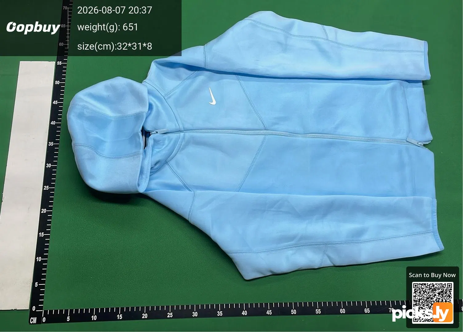 NIKE x NOCTA 联名款 亚版 连帽开衫卫衣 Tech Fleece 品牌Logo印花运动拉链连帽运动休闲外套 QC photo 2