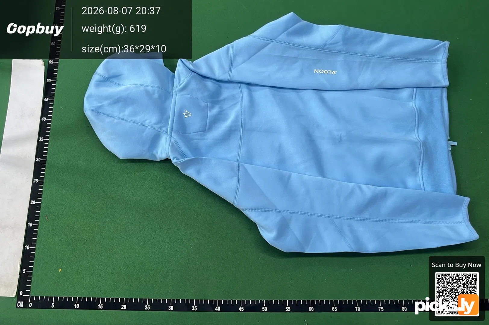 NIKE x NOCTA 联名款 亚版 连帽开衫卫衣 Tech Fleece 品牌Logo印花运动拉链连帽运动休闲外套 QC photo 3