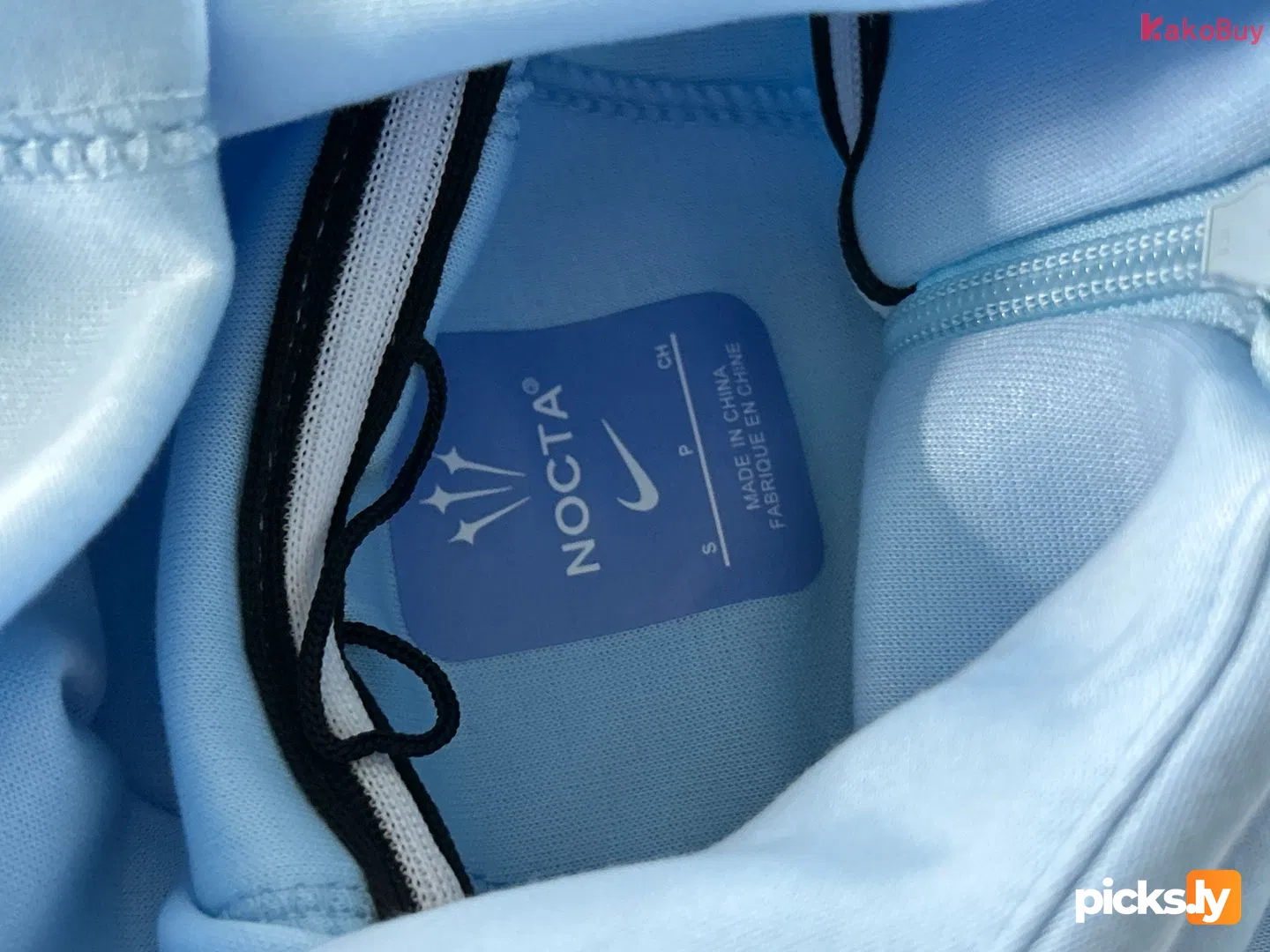 NIKE x NOCTA 联名款 亚版 连帽开衫卫衣 Tech Fleece 品牌Logo印花运动拉链连帽运动休闲外套 QC photo 4