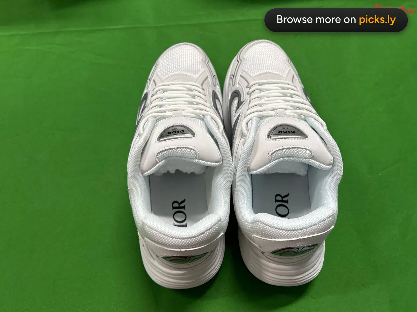 Dior B30 Dior mesh fabric low cut sports and leisure shoes produced by a large factory in Guangdong QC photo 3