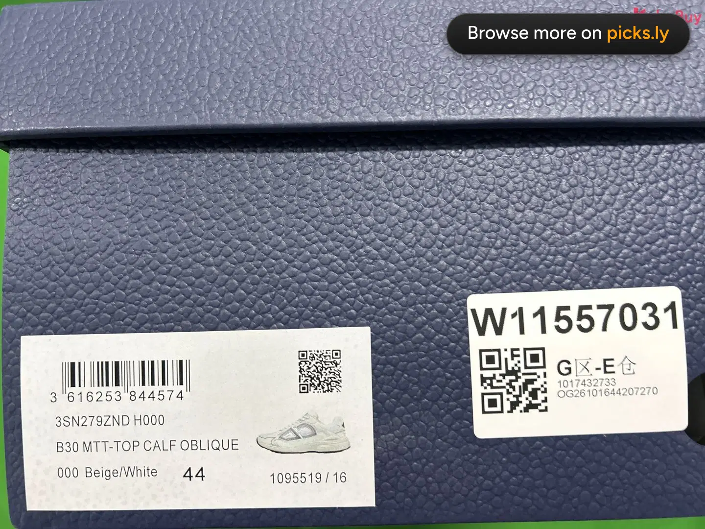 Dior B30 Dior mesh fabric low cut sports and leisure shoes produced by a large factory in Guangdong QC photo 1