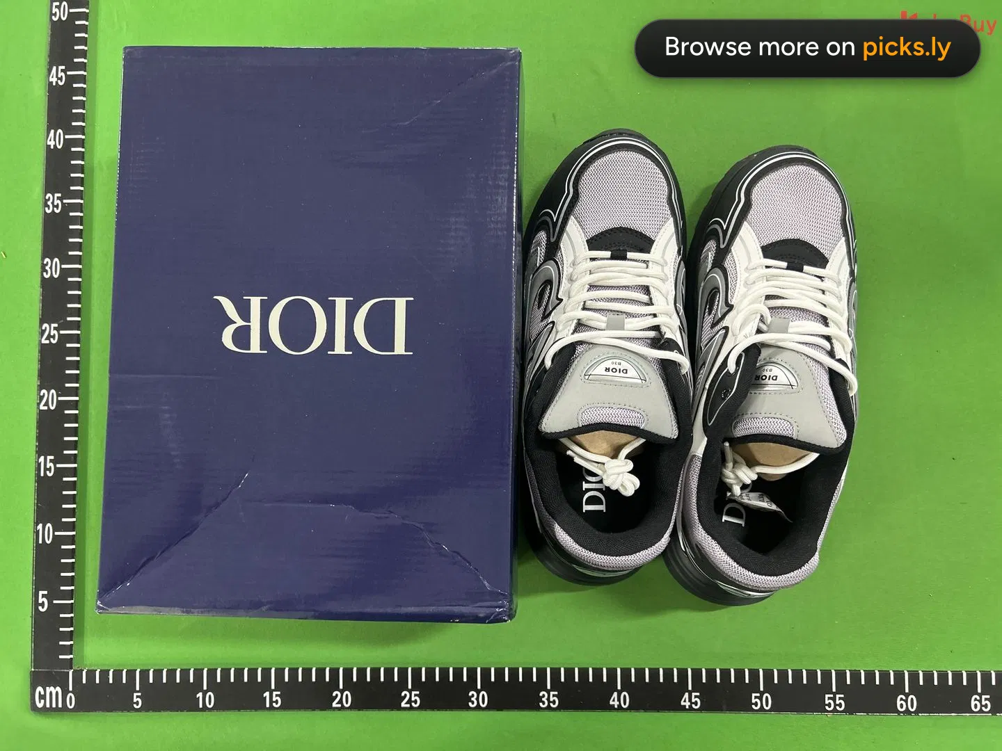 Dior B30 Dior mesh fabric low cut sports and leisure shoes produced by a large factory in Guangdong QC photo 2