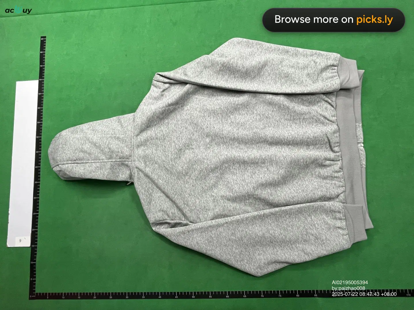 QC photo: BB Men's Hoodie Collection Ivy