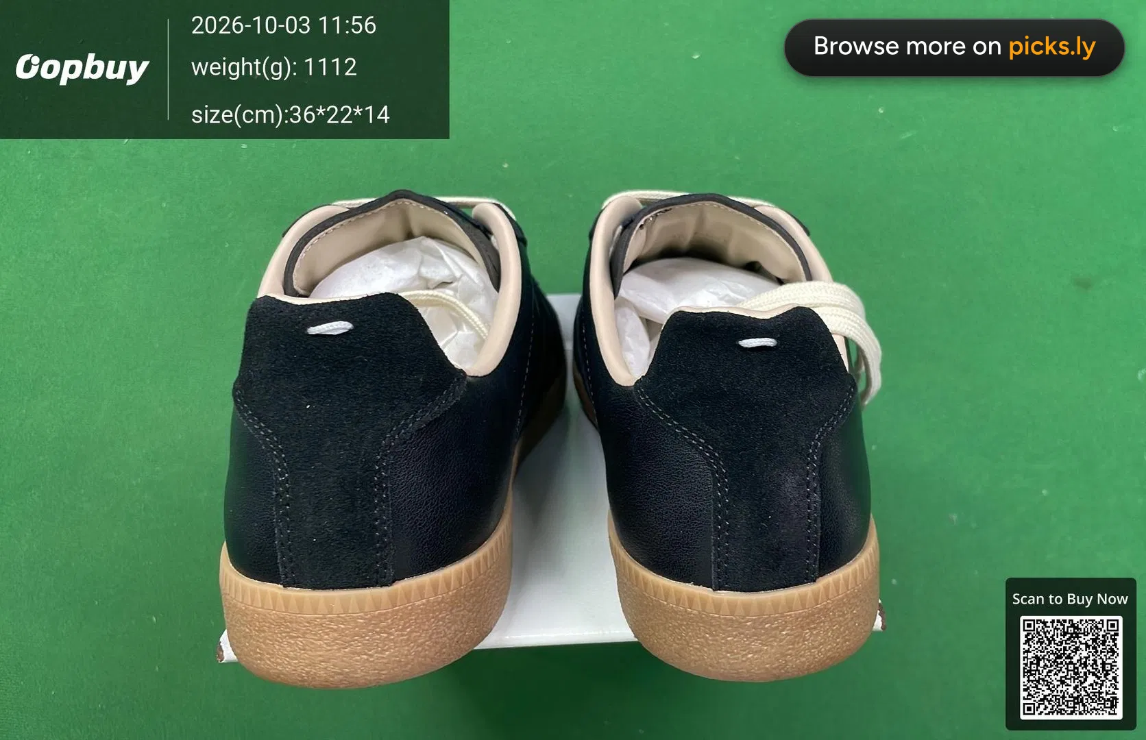 DC版 牛皮德训运动低帮时尚板鞋 QC photo 3