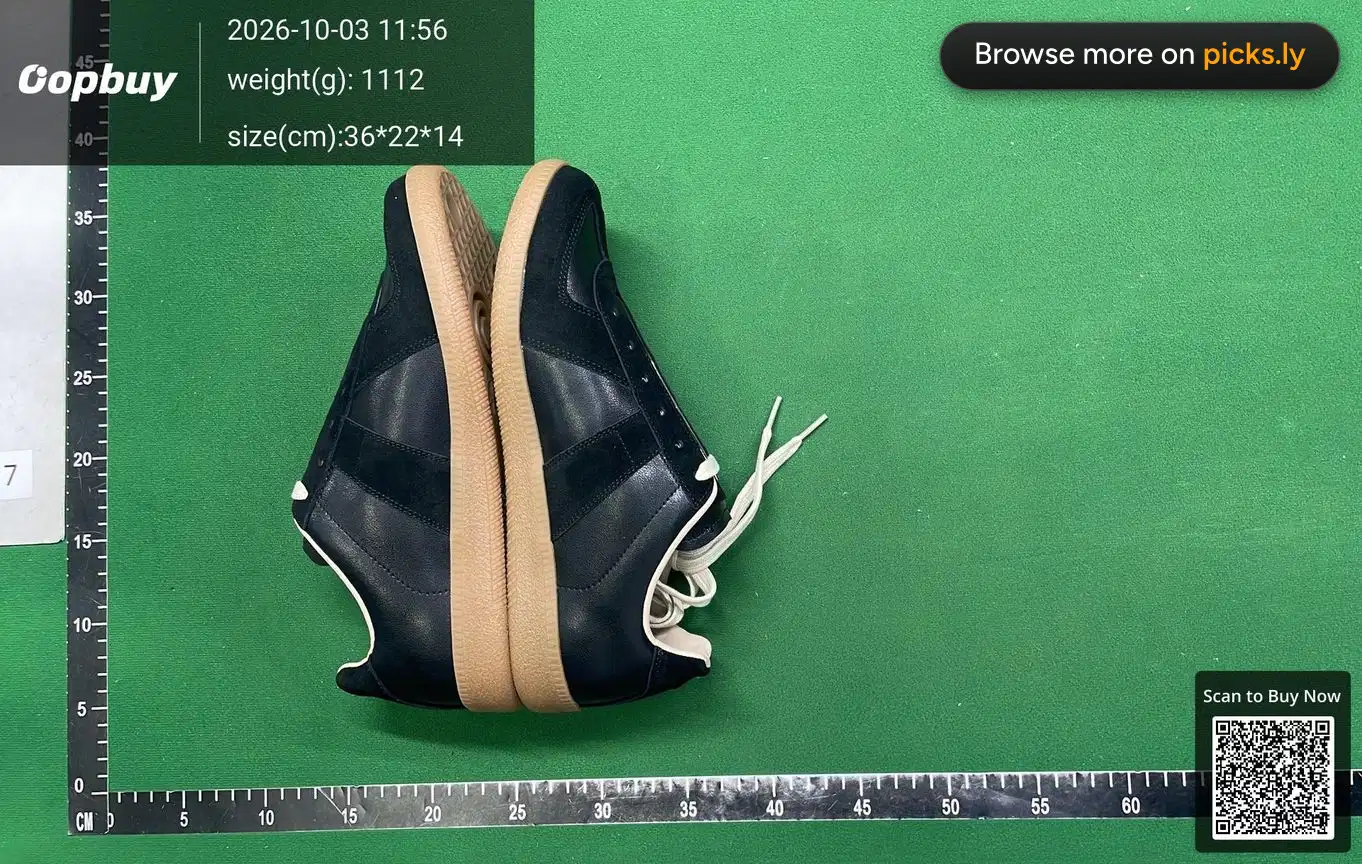 DC版 牛皮德训运动低帮时尚板鞋 QC photo 4
